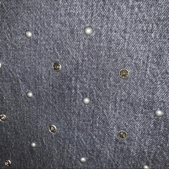 Levi’s 501 BNWT Stud Embellished Black Crop Jeans. - Picture 6 of 12